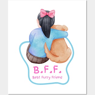 Best Friend T-shirt Posters and Art